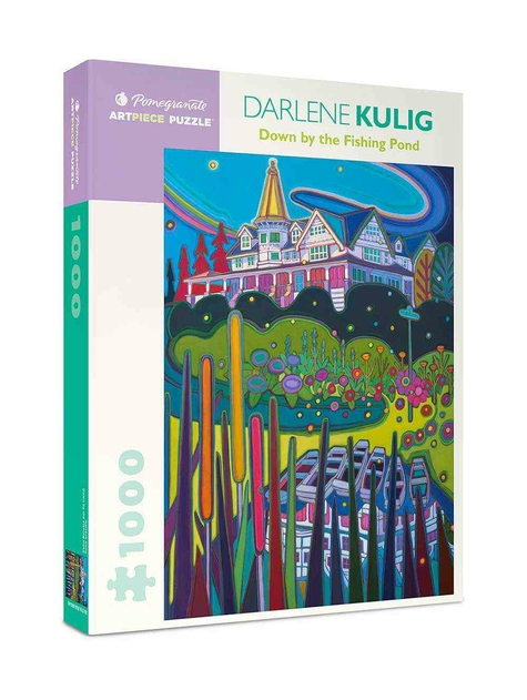 Image of Pomegranate Darlene Kulig: Down by the Fishing Pond 1000 Piece Jigsaw Puzzle