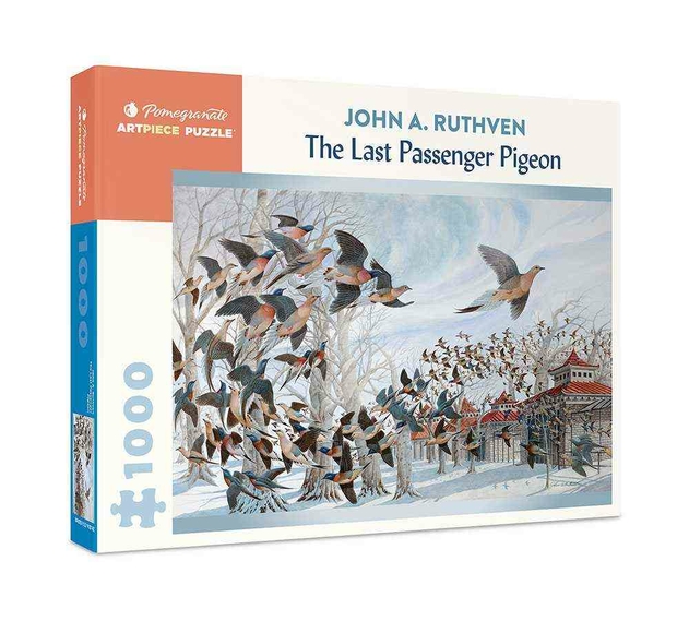 Image of Pomegranate John A. Ruthven: The Last Passenger Pigeon 1000 Piece Jigsaw Puzzle