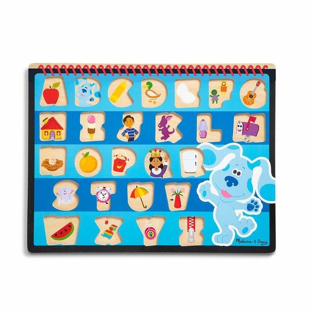 Image of Melissa & Doug Blues Clues & You Alphabet Chunky Puzzle