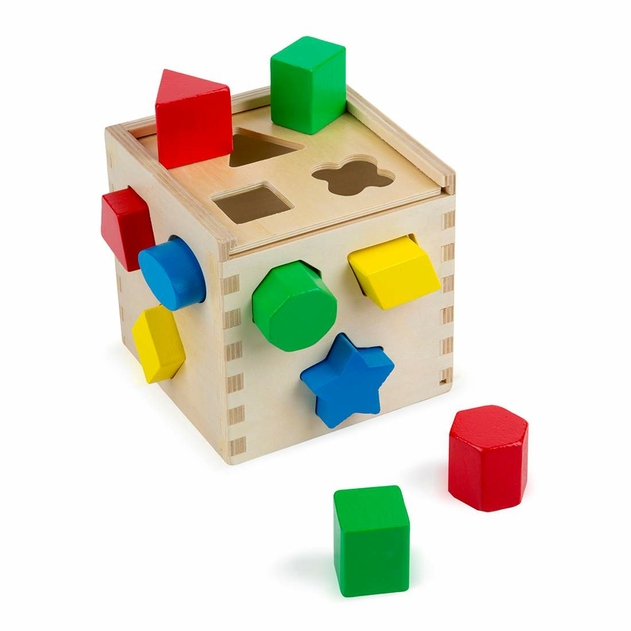 Image of Melissa & Doug Shape Sorting Cube