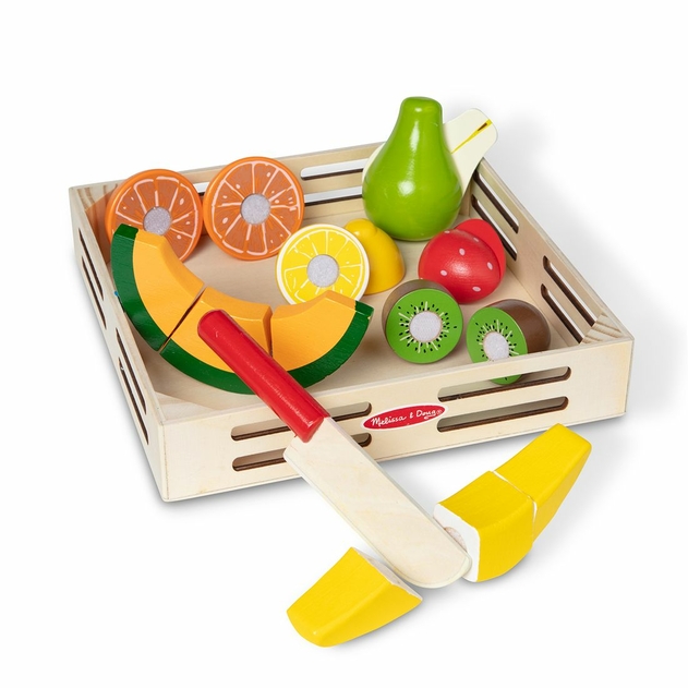 Image of Melissa & Doug Wooden Cutting Fruit
