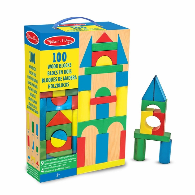 Image of Melissa & Doug Wood Blocks