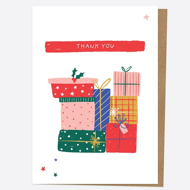 Image of Dotty About Paper Christmas Brights Thank You Cards Pack of 10