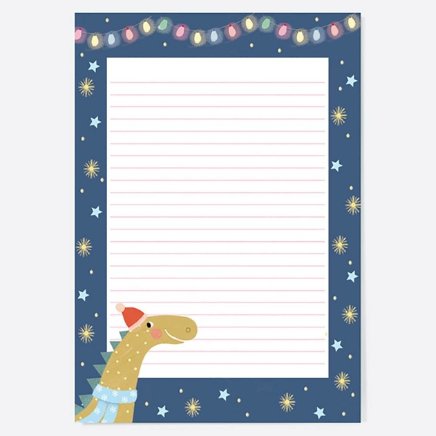 Image of Dotty About Paper Jolly Dinosaur Letter Set Pack of 20