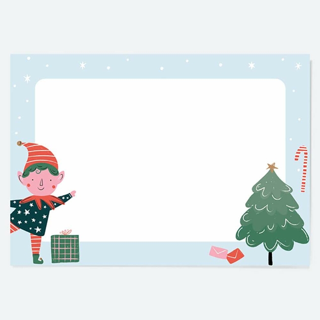 Image of Dotty About Paper Elf Christmas Note Cards Pack of 10