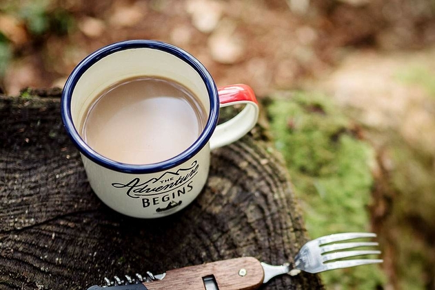 Image of Gentlemen's Hardware Adventure Begins Enamel Mug