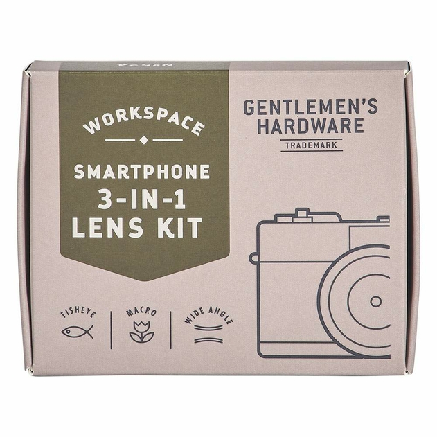 Image of Gentlemen's Hardware Smart Phone 3 in 1 lens Kit