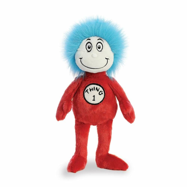 Image of Dr Seuss Thing 1 Soft Toy 8in