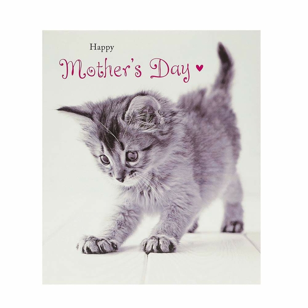 Image of UK Greetings Kitten Mother's Day Card