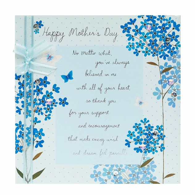 Image of UK Greetings Beautiful Floral Mother's Day Card