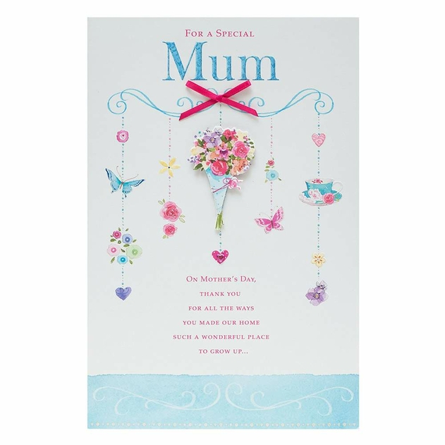 Image of UK Greetings Simply Precious Mum Mother's Day Card