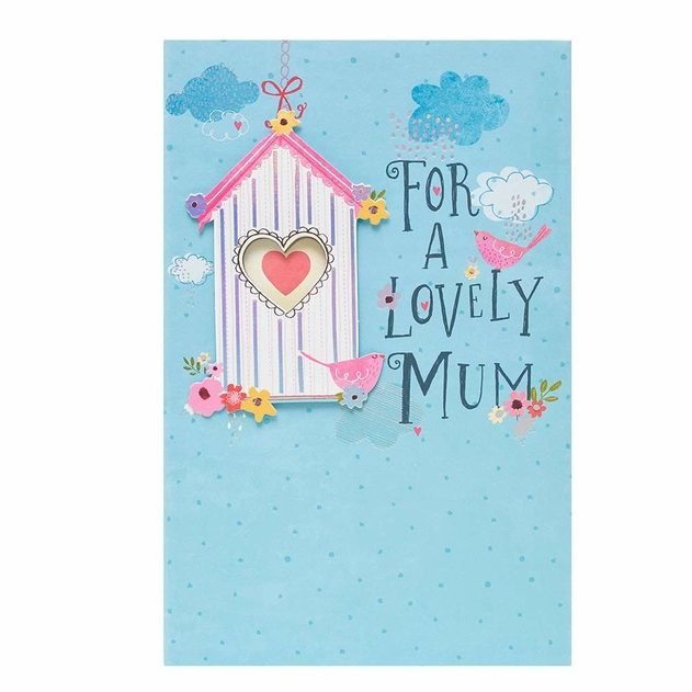 Image of UK Greetings Birdhouse Mum Mother's Day Card
