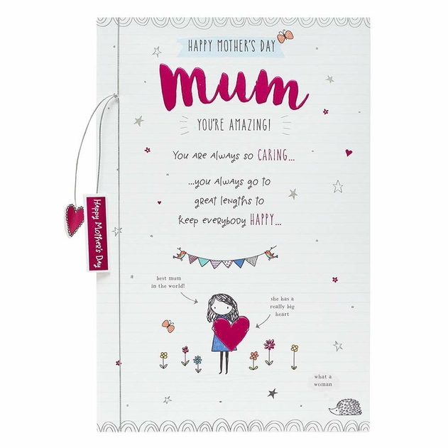 Image of UK Greetings Oodles or Doodles Mother's Day Card