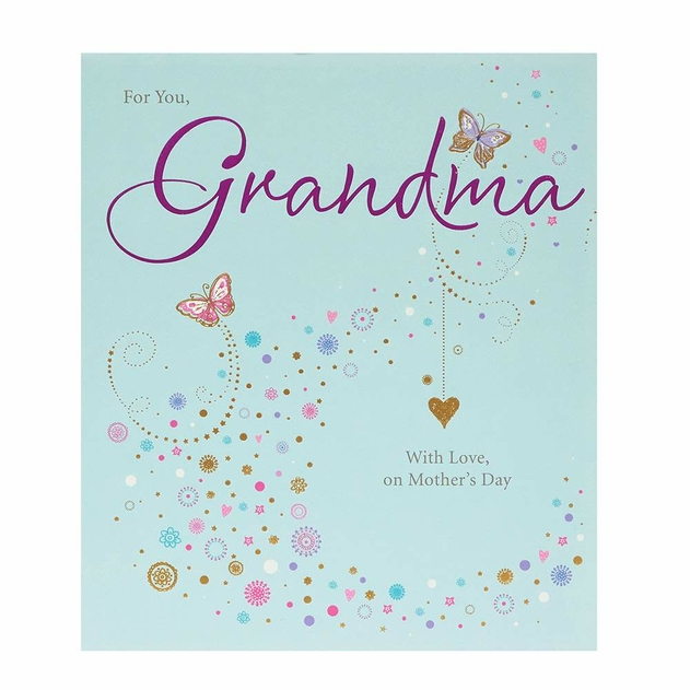 Image of UK Greetings Grandma Mother's Day Card