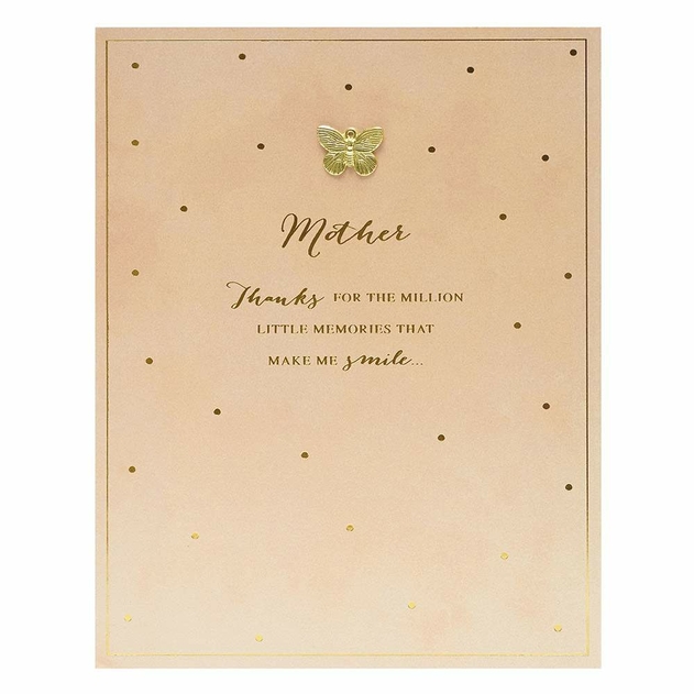Image of UK Greetings Butterfly Charm Mother's Day Card