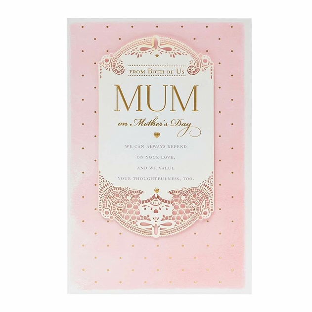 Image of UK Greetings Heartfelt From Both Mother's Day Card
