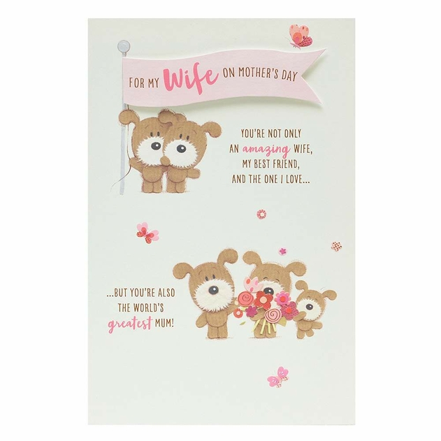 Image of UK Greetings Amazing Wife Mother's Day Card