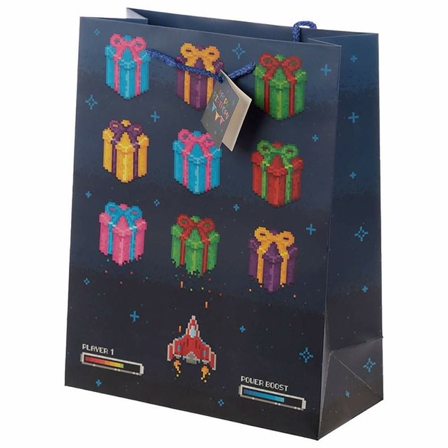 Image of Game Over Happy Birthday Large Gift Bag
