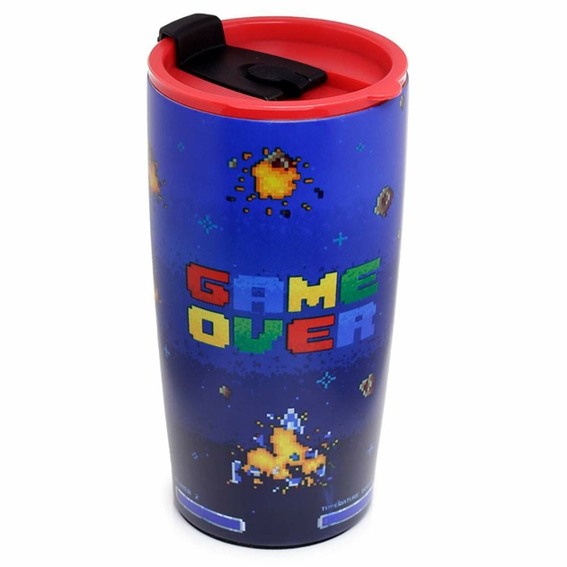 Image of Game Over Reusable Stainless Steel Steel Thermal Insulated Food and Drink Cup