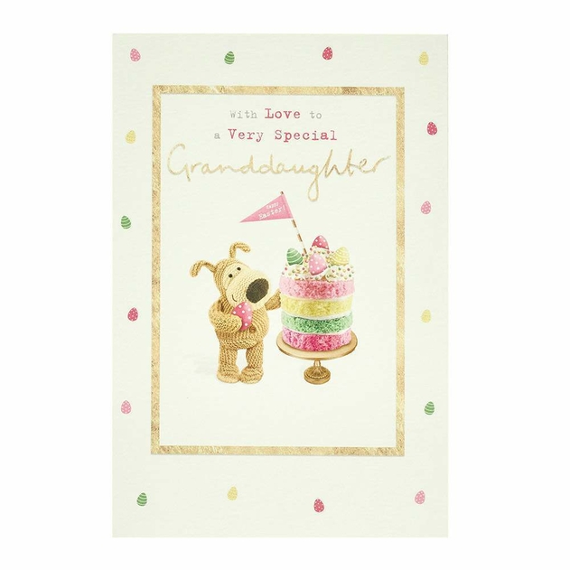 Image of UK Greetings Boofle Very Special Granddaughter Easter Card