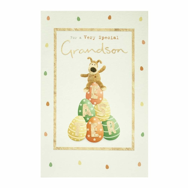Image of UK Greetings Boofle Very Special Grandson Easter Card