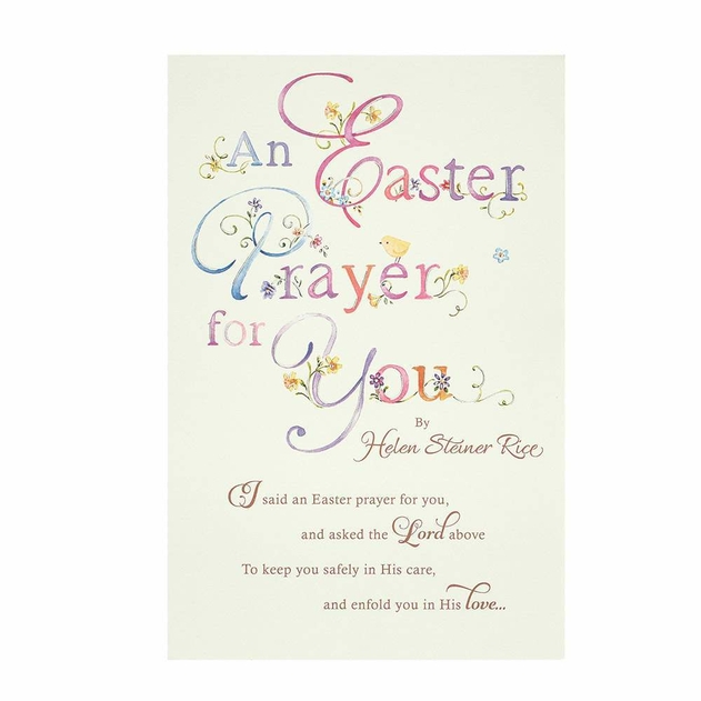 Image of UK Greetings An Easter Prayer For You Religious Easter Card