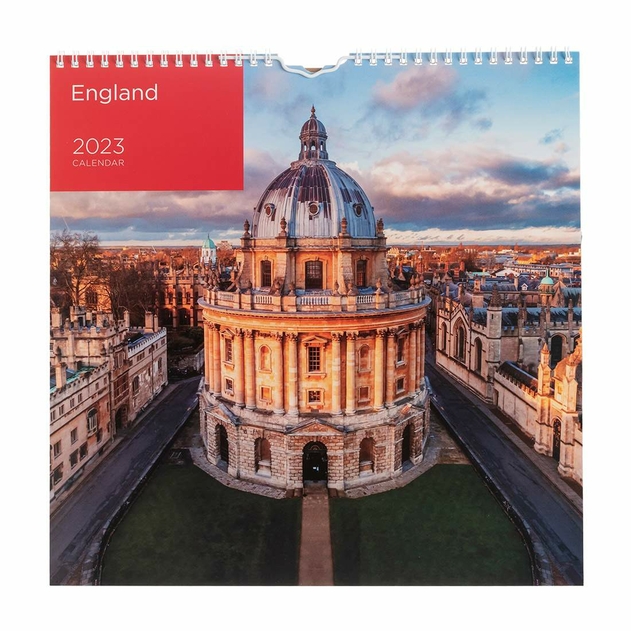 Image of WHSmith 2023 England Square Calendar