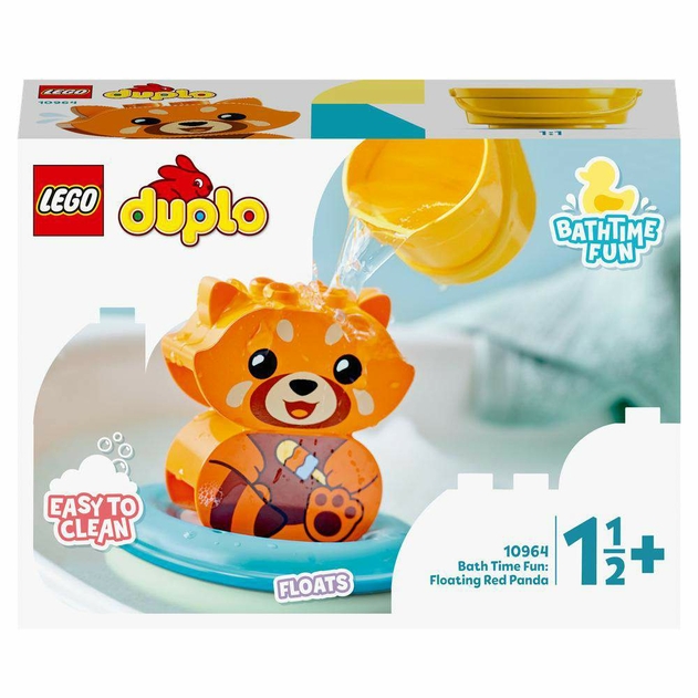 Image of LEGO DUPLO Bath Time Fun: Floating Panda Toy 10964