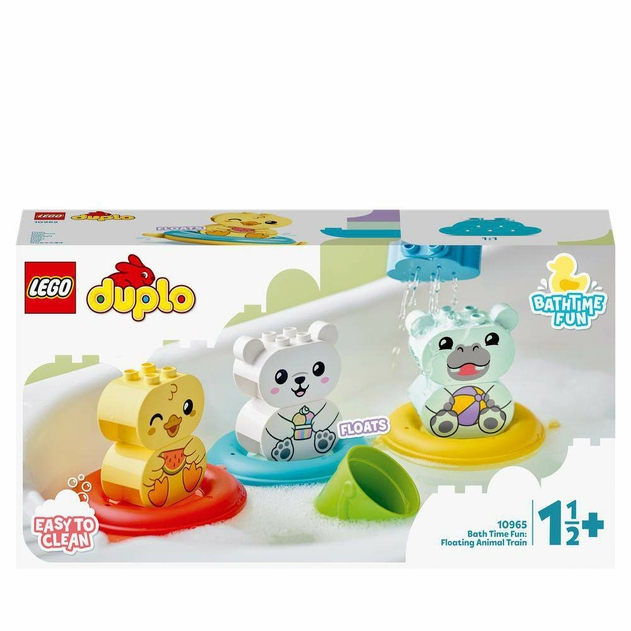 Image of LEGO DUPLO Bath Time Fun: Animal Train Toy 10965