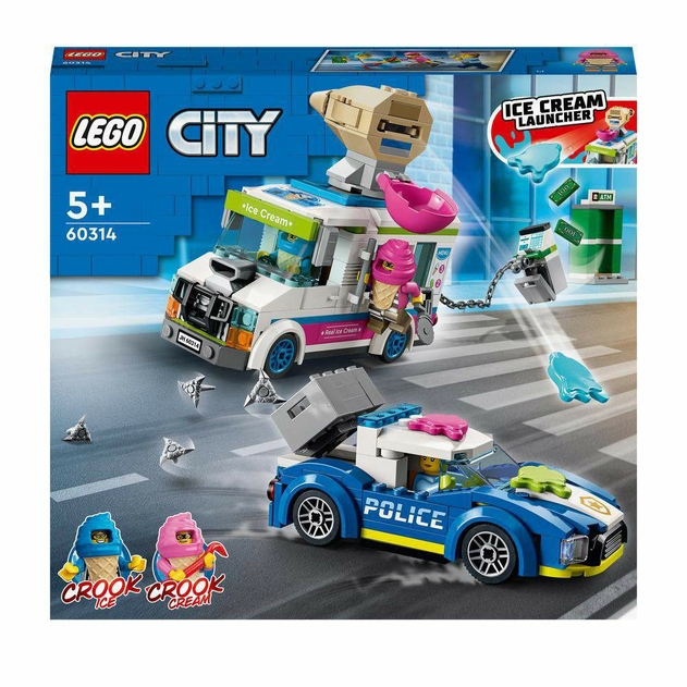 Image of LEGO City Ice Cream Truck Police Chase Set 60314