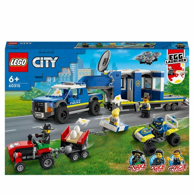 Image of LEGO City Police Mobile Command Truck Toy Set 60315
