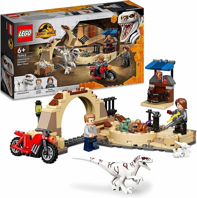Image of LEGO Jurassic World Blue and Beta Velociraptor Capture Set 76946