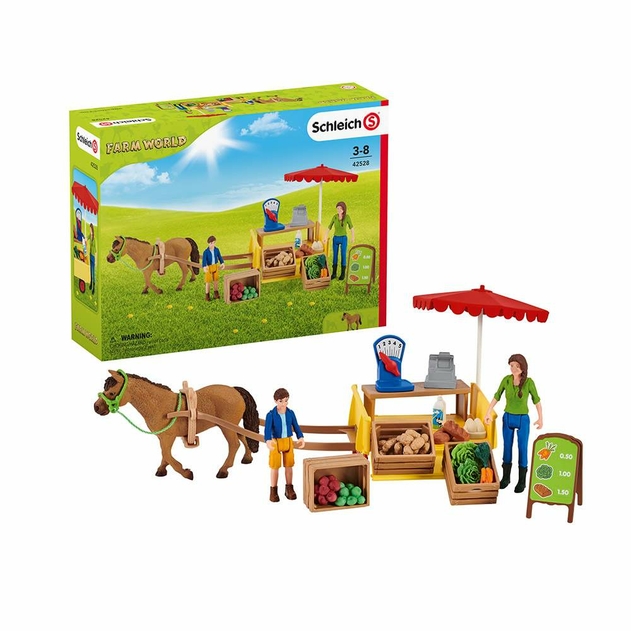 Image of Schleich Sunny Day Mobile Farm Stand