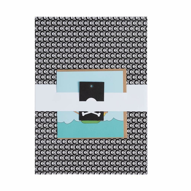 Image of Storigraphic Ahoy Matey Jolly Gift Wrap Set