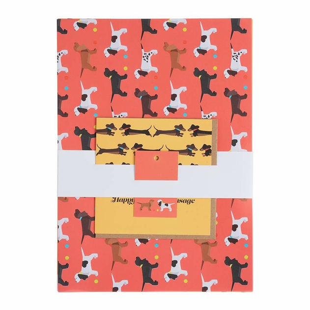 Image of Storigraphic Mini Paws Gift Wrap Set