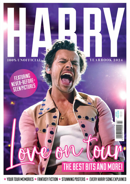 Harry Styles 100 Unofficial Yearbook 2024 Love On Tour Futures magazine
