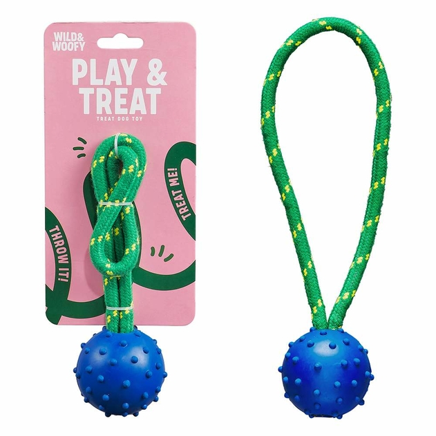 Image of Wild and Woofy Play and Treat Dog Toy
