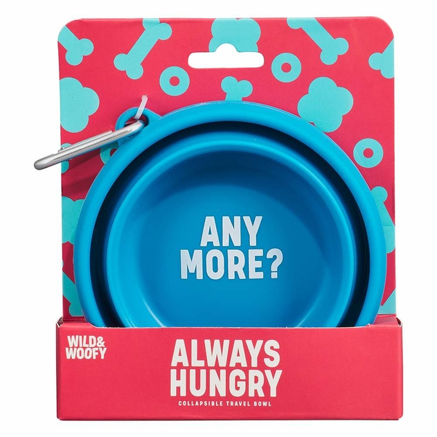 Image of Wild and Woofy Collapsible Dog Bowl