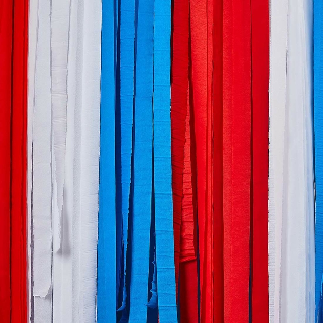 Image of Red White Blue Streamer Pack