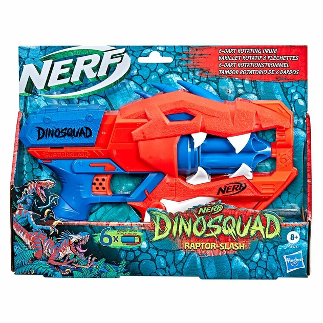 Image of Nerf DinoSquad Raptor-Slash Dart Blaster Toy