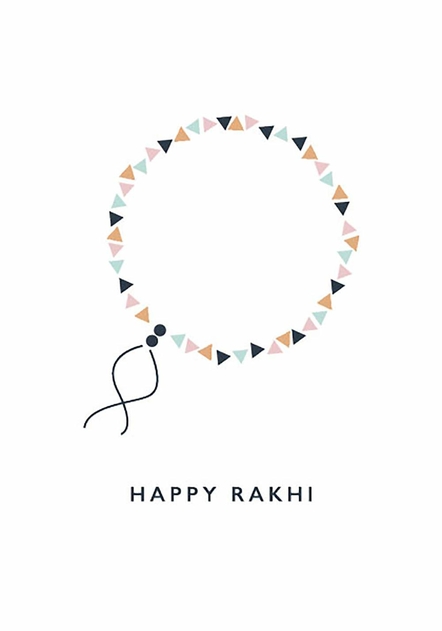 Image of Happy Rakhi Bracelet Card