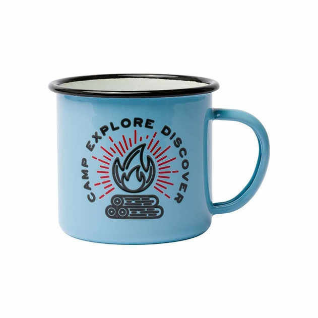 Image of Gents Camp Explore Discover Enamel Mug