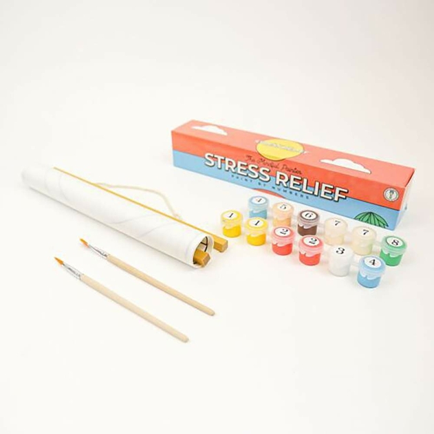 Image of Gift Republic Mindful Painter Stress Relief Painting Kit