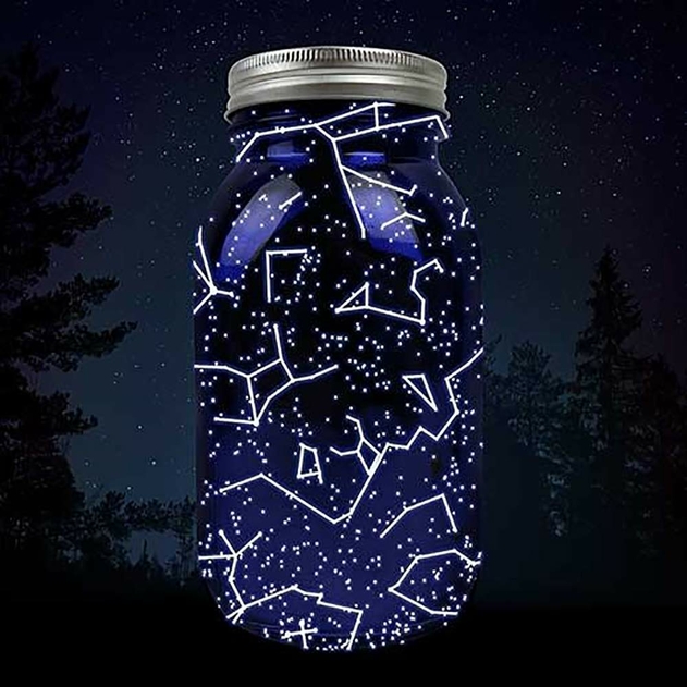 Image of Gift Republic Star Catcher Glow Jar