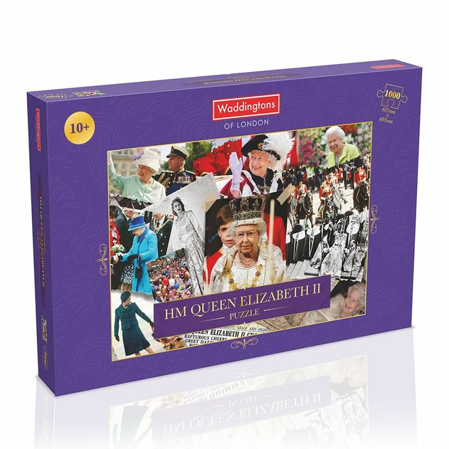 Image of HM Queen Elizabeth II Montage 1000 Piece Jigsaw Puzzle