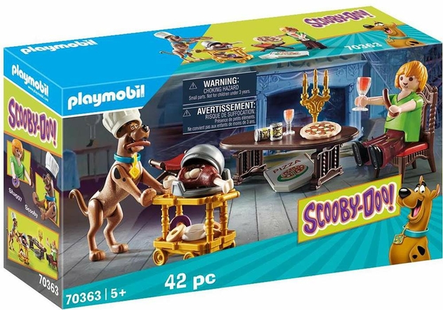 Playmobil 70363 SCOOBYDOO! Dinner With Scooby And Shaggy