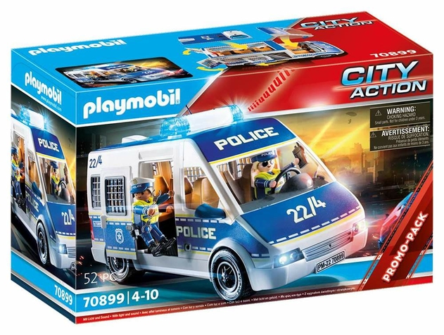 Playmobil 70899 City Action Police Van With Lights And Sound