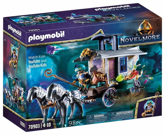 Playmobil 70903 Novelmore Knights Violet Vale Merchants Carriage