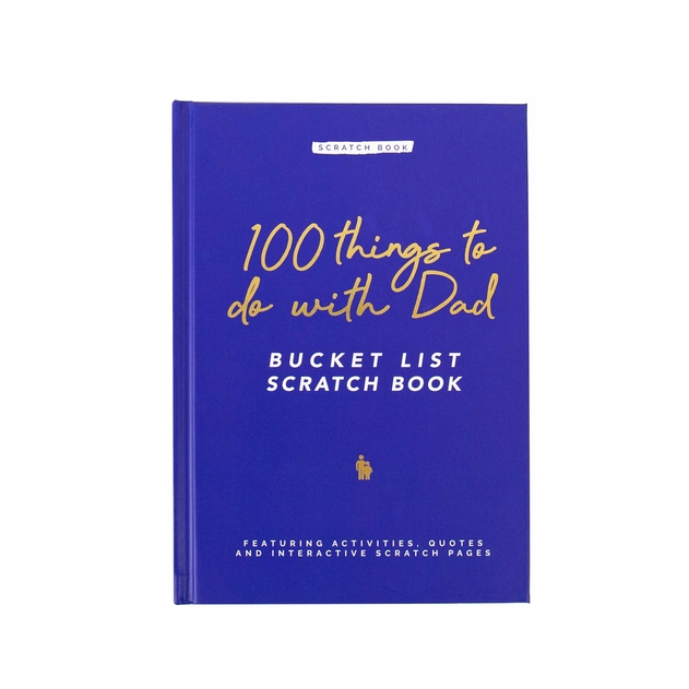 Image of 100 Things To Do with Dad Keepsake Scratch Book