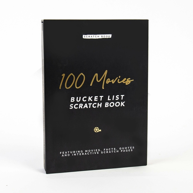 Image of 100 Movies Keepsake Scratch Book